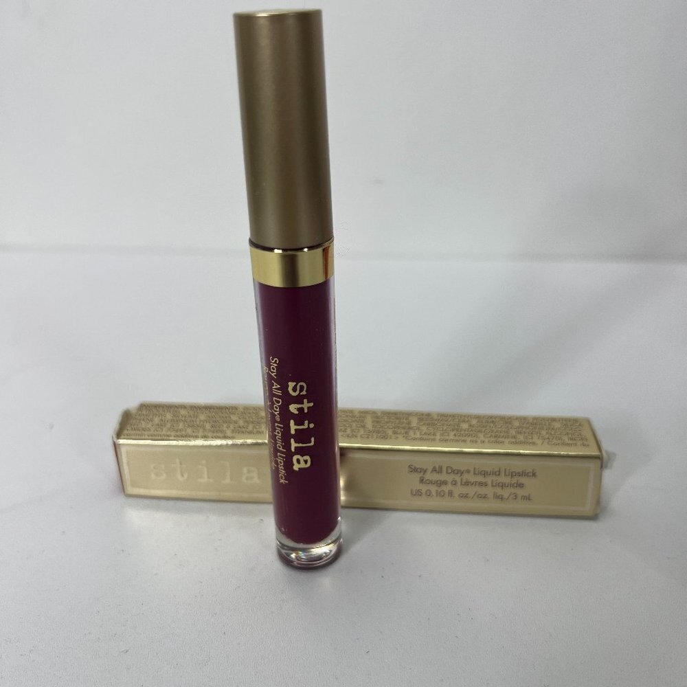 NIB STILA Lipgloss “Sirena” Rich burgundy color